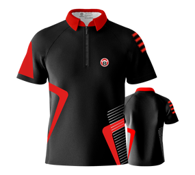 Bulls Team Dartshirt - Rot