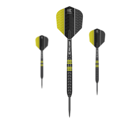 Target Vapor8 Black Yellow Steeldarts