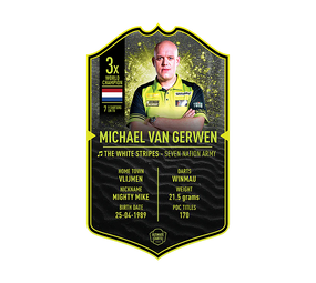 Ultimate Darts Card - Michael Van Gerwen