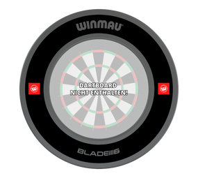 Winmau Pro-Line 1.0 Dartboard Surround - Schwarz