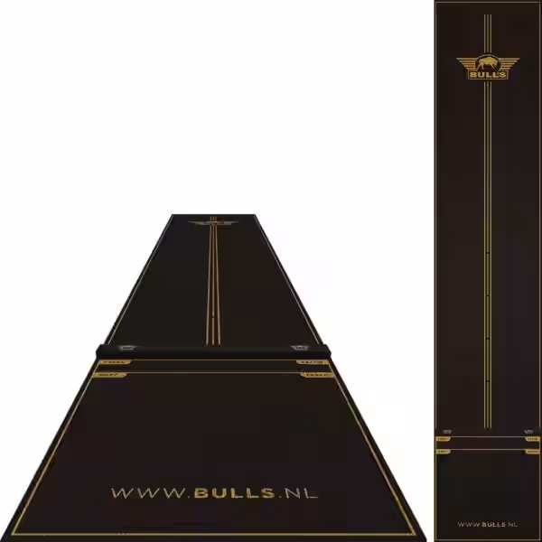 Bulls Advantage Dartmatte mit integriertem Oche