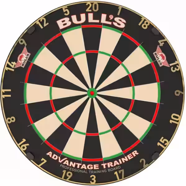 Bulls Advantage Trainer Dartboard Gold