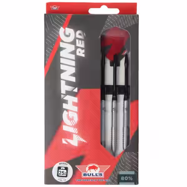 Bulls Lightning red Steeldart
