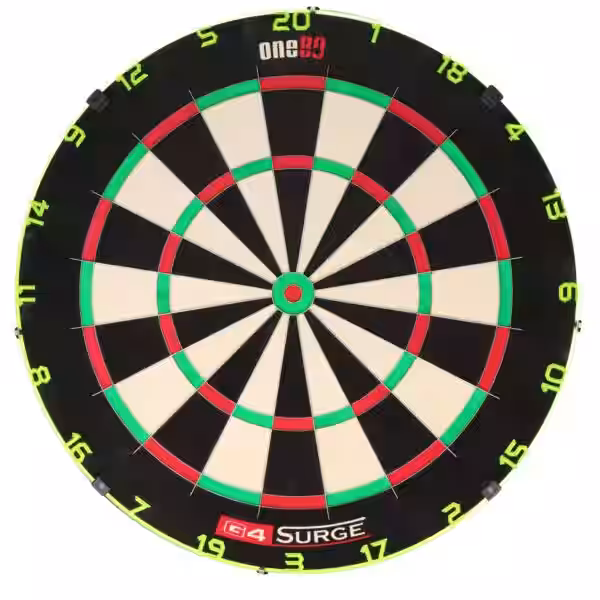 Gladiator 4 Surge Dartboard - das Sisal Dartboard G4 Surge