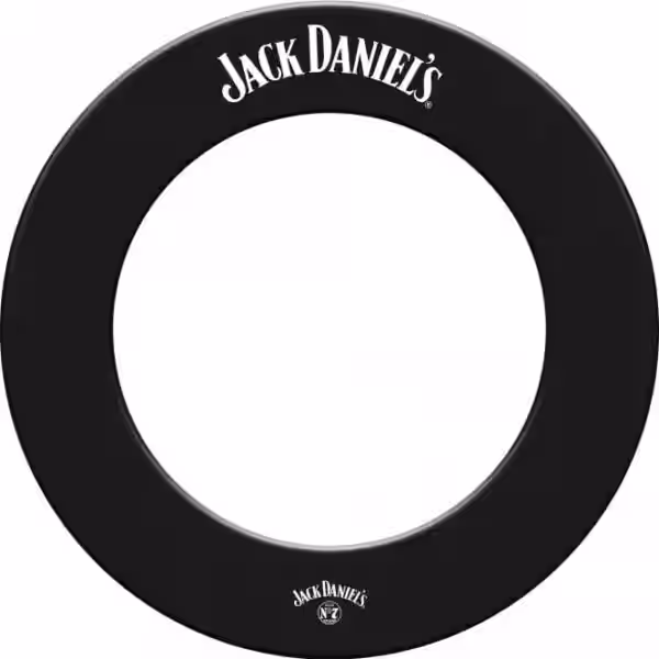 Jack Daniels Dartboard Surround mit JD Logo