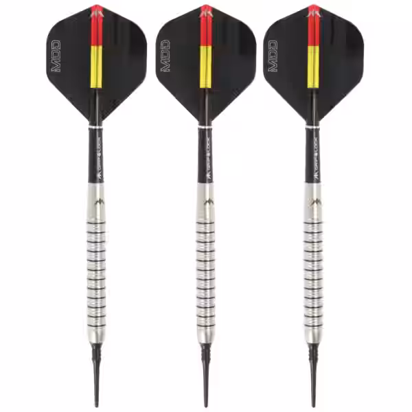Mike de Decker Player Softdart silber