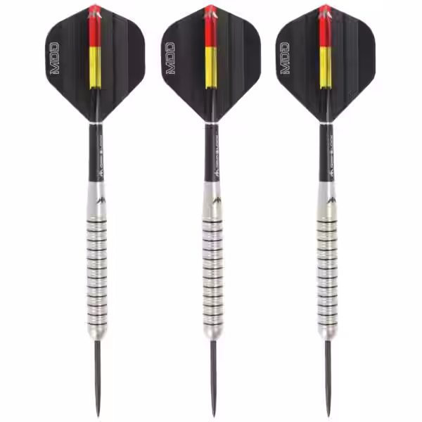 Mike de Decker Player Steel Dart silber