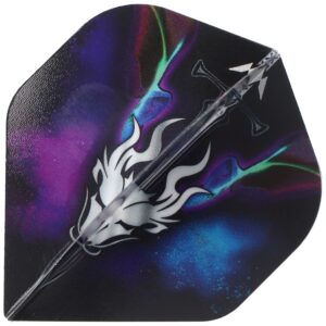 Occult Dart Flights blau violett