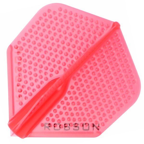 ROBSON PLUS DIMPLED RED NO.2 DART FLIGHTS