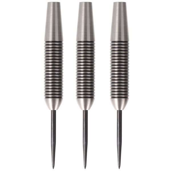 Steeldart Barrels silber geriffelt