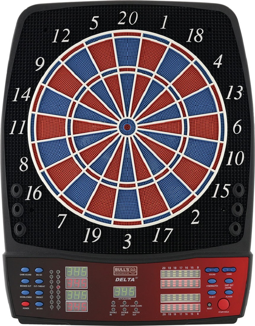 BULL'S Delta 4 RB Sound Elektronik Dartboard