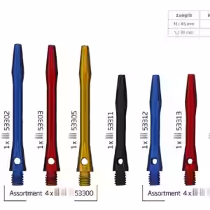 BULL`S Simplex Aluminium Shaft rot Medium