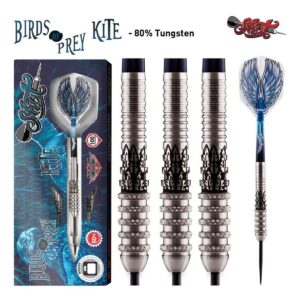 Birds Of Prey Kite Steel Tip Dart Set - 80% Tungsten Barrels 25g