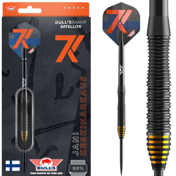 Bulls Range Satellite Jani Keskinarkaus Steeldarts 90% Tungsten 23g