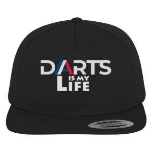 DARTS Cap - Darts is my Life (verschiedene Farben) Schwarz