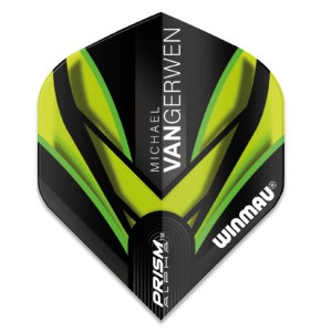 Dart Flights Winmau MvG PRISM ALPHA schwarz-gr?n