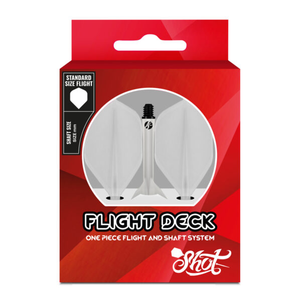 Flight Deck Shape No.2 Flights ? 2-in-1 Komplettsystem Short L190 19.0 mm / Transparent