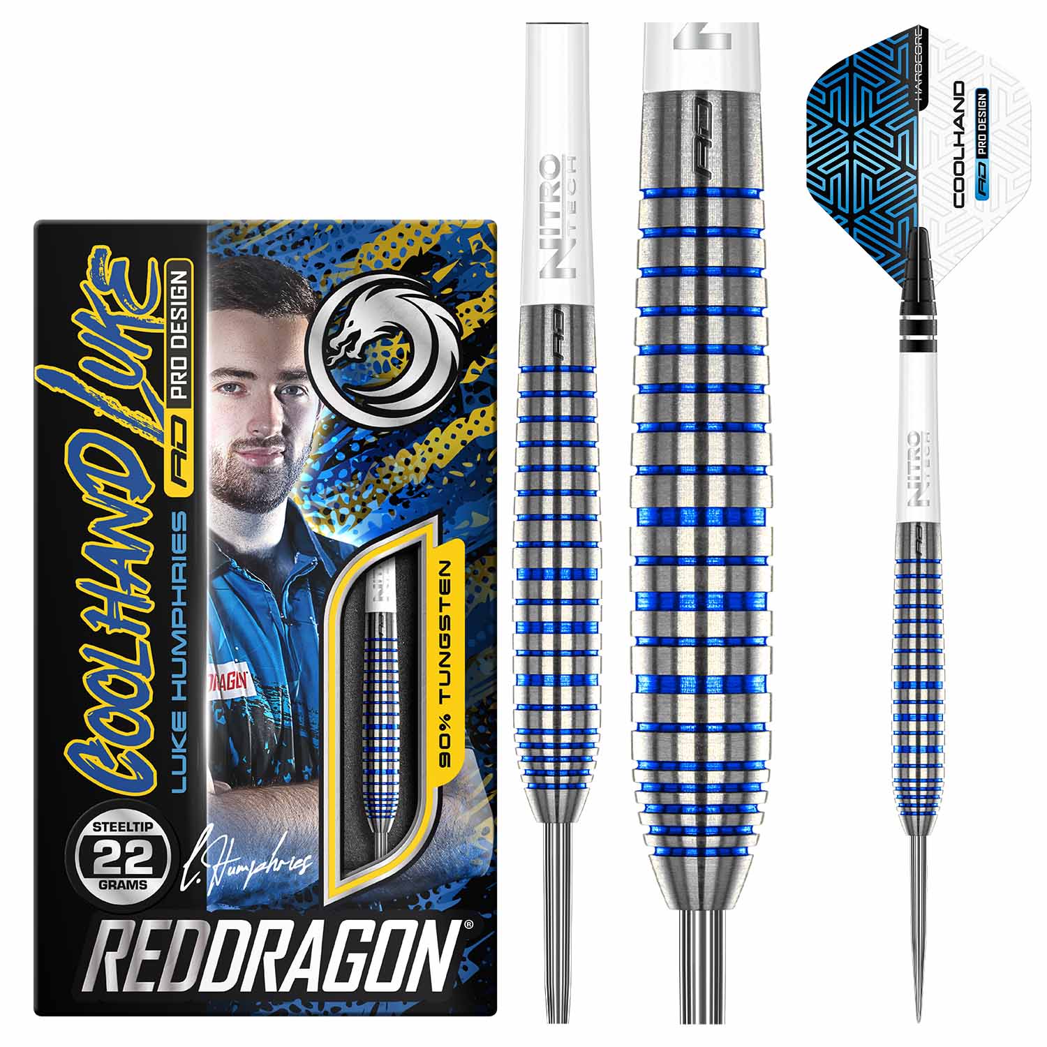 Luke Humphries TX3 Cool Blue S.E. Steeldarts 24g