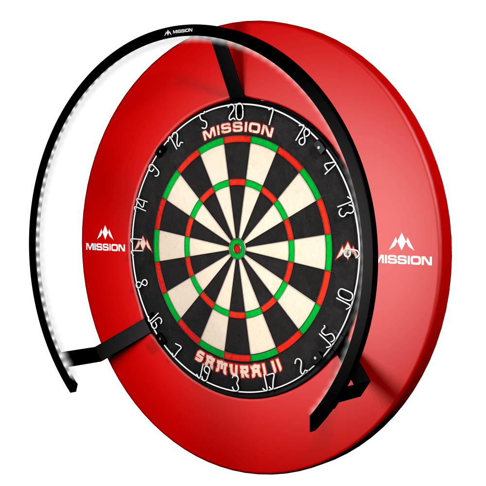 Mission Torus 270 Alu Dartboardbeleuchtung LED schwarz