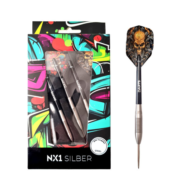 NX1 Silber Steeldarts 90% Tungsten 23g