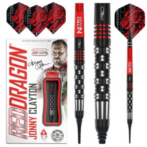 Red Dragon  Jonny Clayton Premier League SE Softdarts 90% Tungsten 20g