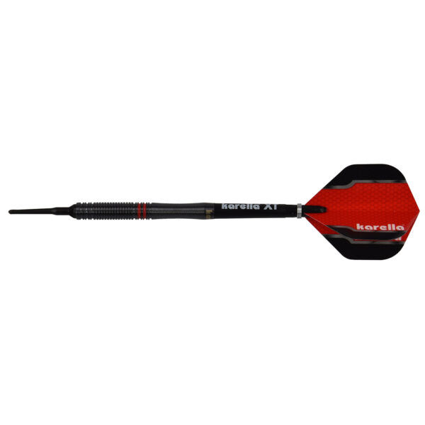 Softdarts Karella Fighter schwarz 90% Tungsten 20g