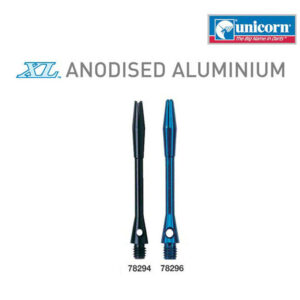 Unicorn XL Anodised Aluminium Shaft blau Medium