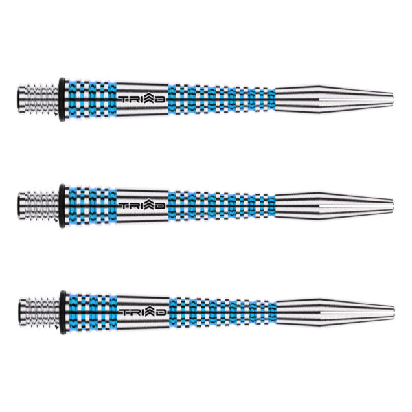 Winmau Triad RX Aluminium Blau Dart-Sch?fte - verschiedene L?ngen Medium